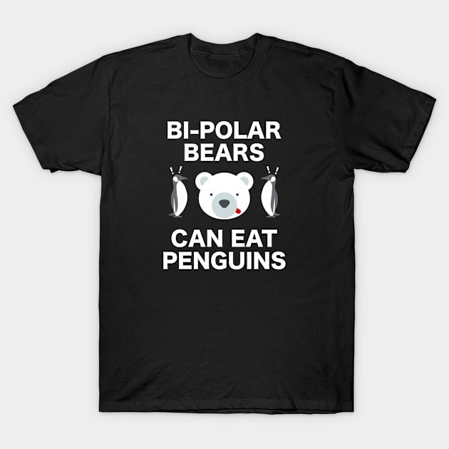 Bi-Polar Bears T-Shirt by VectorPlanet